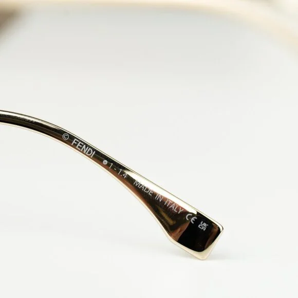 Fendi Women Sunglasses Opaline Pink Brown Oval FE40120I SHADOW 45E BRAND NEW - Picture 7 of 9